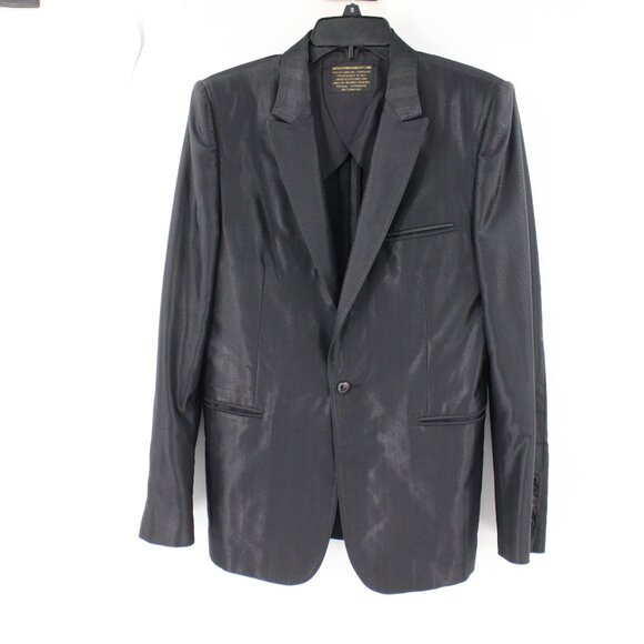 Izreel By Kazuhiro Takakura Sport Coat Mens 36 Almond Herringbone Made in Japan